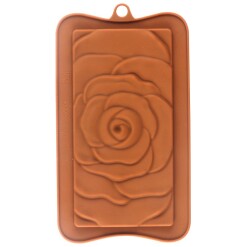Silicone Chocolate Bar Blooming Rose