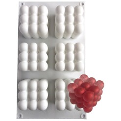 Cube of Balls Silicone Mold