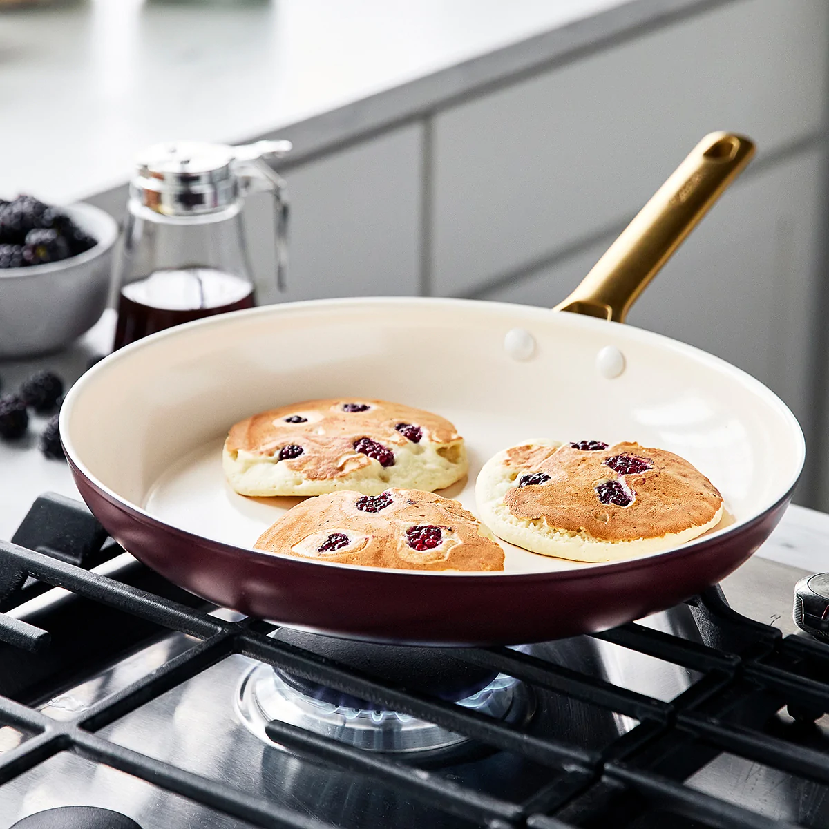 HENCKELS CLAD CFX STAINLESS STEEL CERAMIC NONSTICK FRY PAN - The Peppermill
