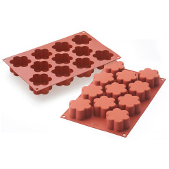 Silikomart 6 Petal Flower Silicone Mold