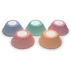 Candy Cane Swirl Cupcake Liners (100 count)