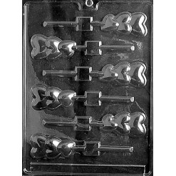 Triple Heart Chcoloate Pop Mold