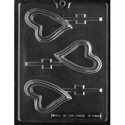 Hearts Chocolate Pop Mold