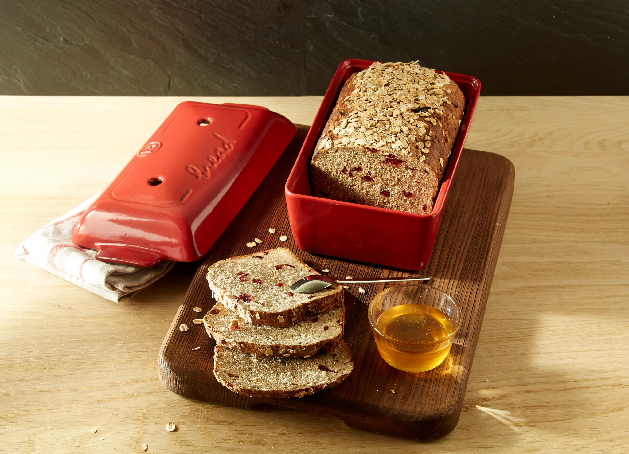 Artisan Bread Loaf Baker with Steam Holes - The Peppermill