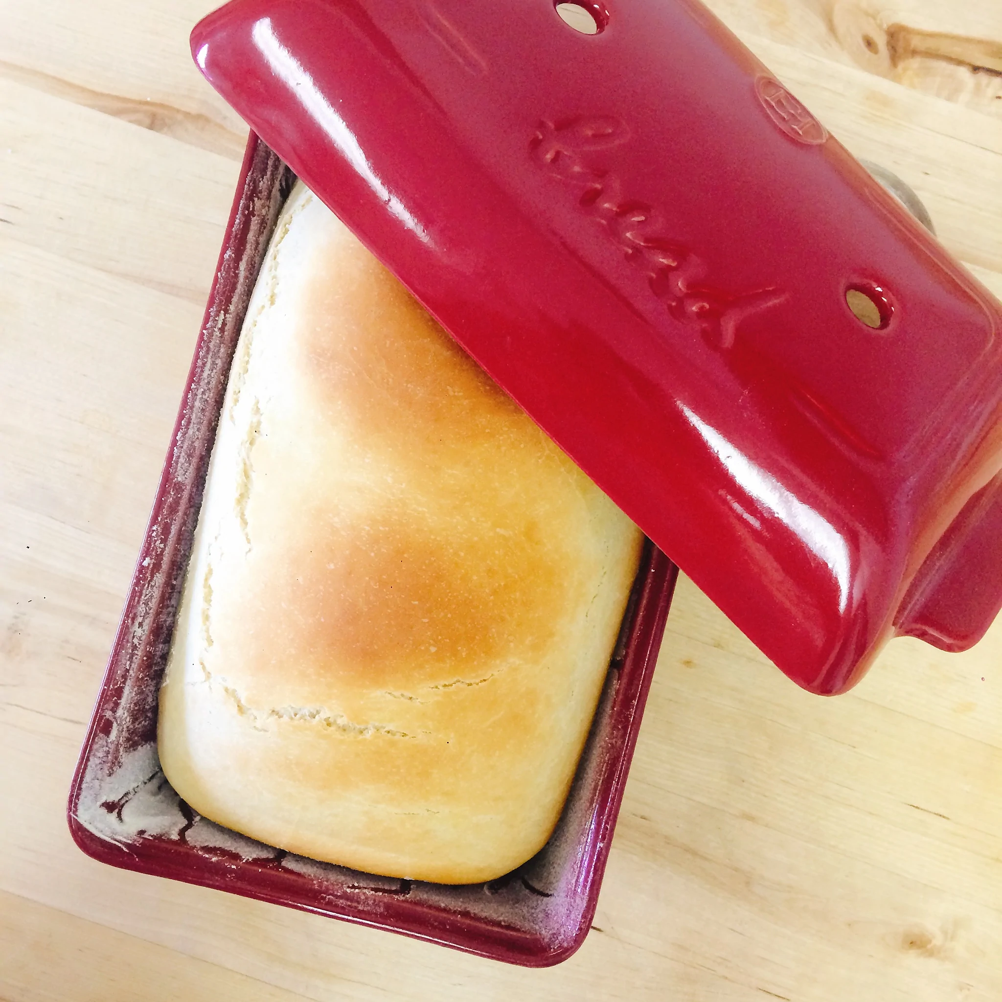 Artisan Bread Loaf Baker with Steam Holes - The Peppermill