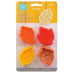 Leaves Pastry & Cookie Stampers
