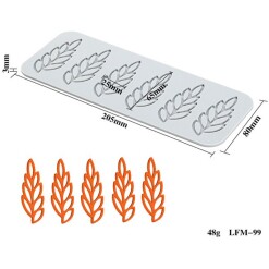 Lace Mat Modern Leaf