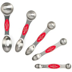 Stainless Steel Magnetic & Red Measuring Spoons