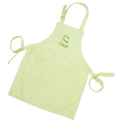 I'm A Chef Green Kids Apron