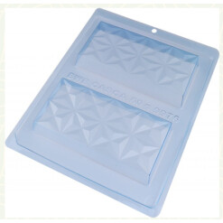 Chocolate Bar Mold 3D Nuance 3 Part