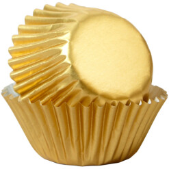 Mini Gold Foil Cupcake Cups