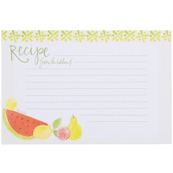Fruit Recipe Cards