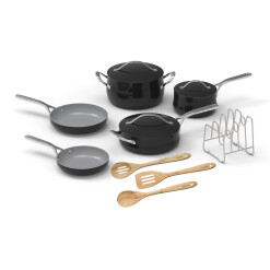 Culinary Collection Ceramica Black 12 Piece Set
