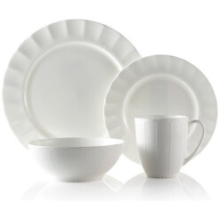 Dinnerware Maison Neuve Symphony White 16 Pc