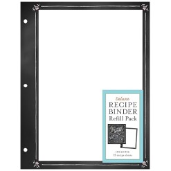 Recipe Refill Sheets Chalkboard