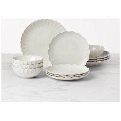 Dinnerware French Perle 12 Pc Set