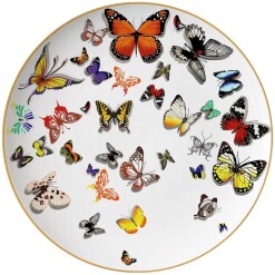 Dinnerware Accent 6.5" Set of 4 Butterfly