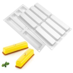 Silicone Baking Mold Slim Bars