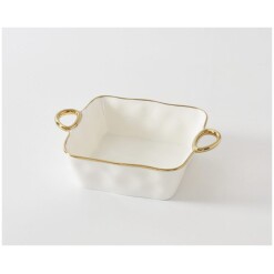 Gold Ring Baking Dish Square