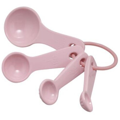 4 Piece Latte Melamine Measuring Spoon