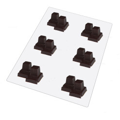 Bar Mitzvah Tefillin Double Chocolate Mold