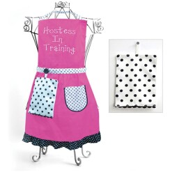 Apron & Towel Kids Hostess in Training
