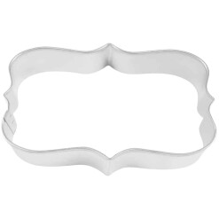 Cookie Cutter Rectangle Plaque 4.25"