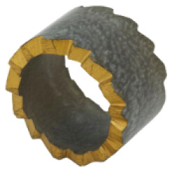 Napkin Ring Resin Grey Set Of 4