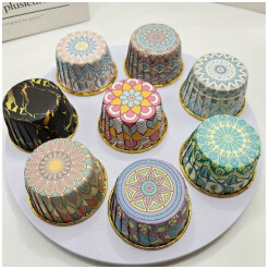 Baking Cups Assorted Prints 12 pack