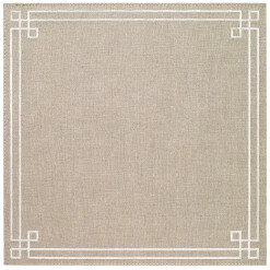 Place Mat Link Oatmeal White Set Of 4