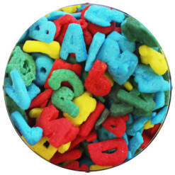 Sprinkles Confetti Edible Letters