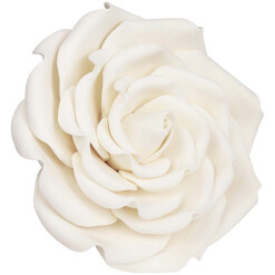 Gumpaste Flower Rebecca Rose White