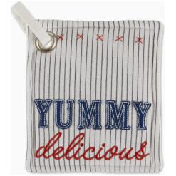 Pot Holder Yummy Delicous Embellished