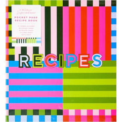Recipe Book Bold Stripe