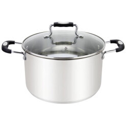 Urban Collection 12.5 Qt Black Stockpot