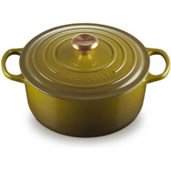 5.5 Quart Olive French Oven