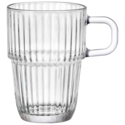 Barshine Glass Mug Stackable