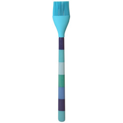 Silicone Brush Ocean Blue Stripe