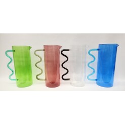 Colored Squiggle Pitchers