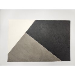 Placemat Reversible Verona Black Set 4