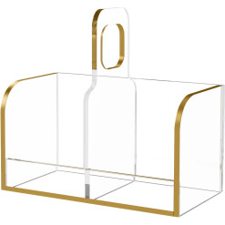 Double Cup Holder Gold