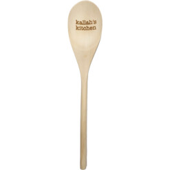 Spoon Wood Engraved Kallah`s Kitchen