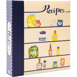 Recipe Book Kitchen Print
