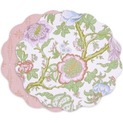 Placemat Round VIDA Blooms Set 4