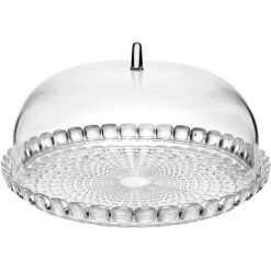 Cake Dome Tiffany Clear Base