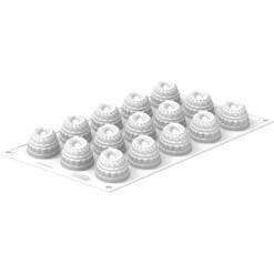 Silikomart PLEIN COEUR OVAL Silicone Mold 15