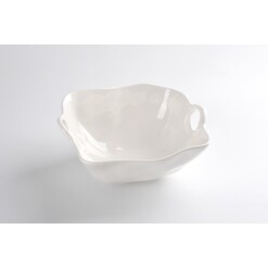 Ivory Melamine White Bowl Medium