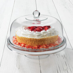 Cake Dome Selene Glass Short