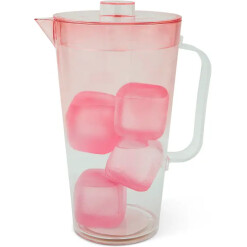 Acrylic Pitcher Ombre Pink