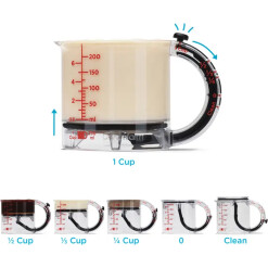 Measuring Cup 1 Cup Scrape Up